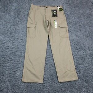 Lee Pants Mens 36x32 Beige Cargo Extreme Motion MVP Regular Straight 36x32* NWT